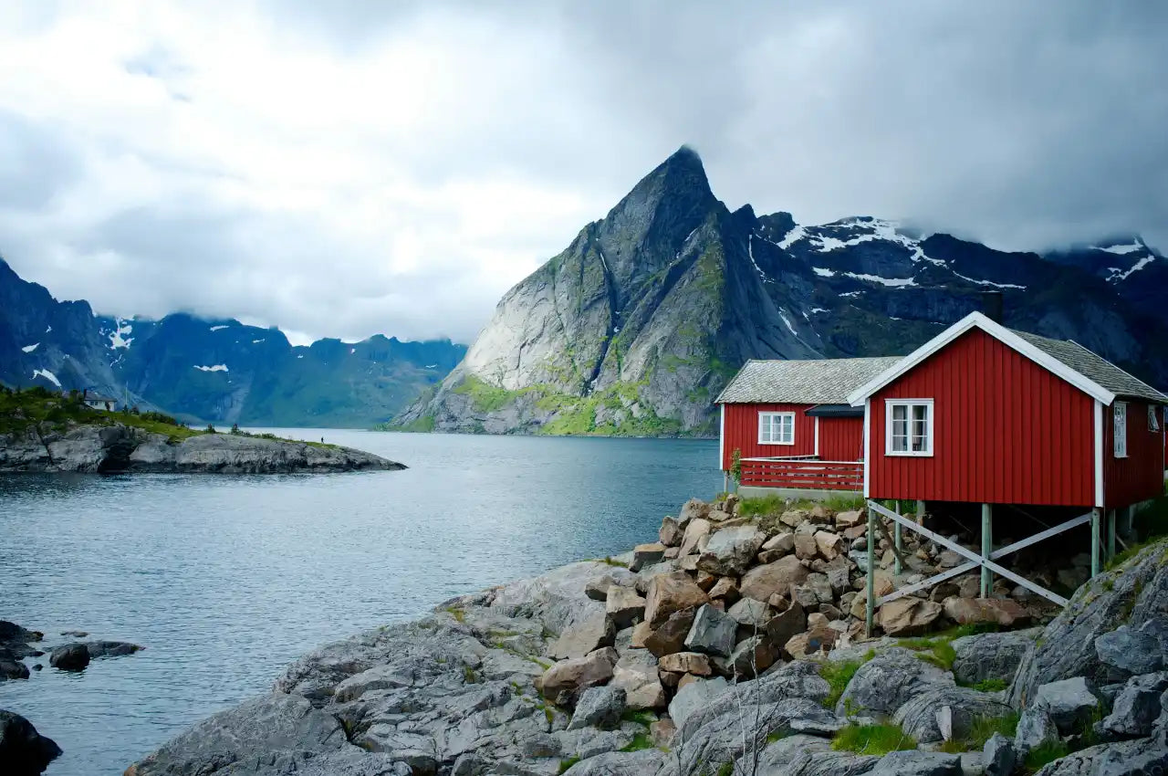 Fischerhütten in Norwegen