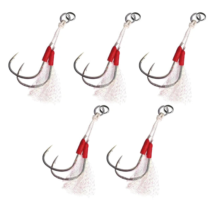 5 Assist Hooks in der Größe M