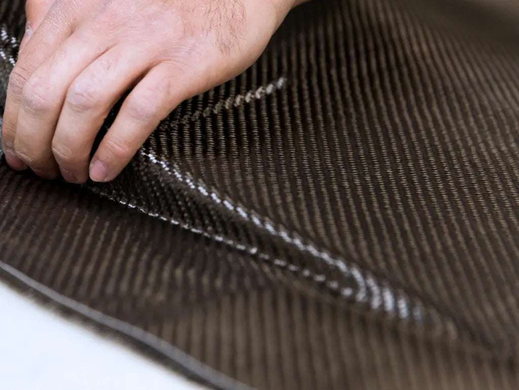 Angelrute wird mit Carbon ummantelt