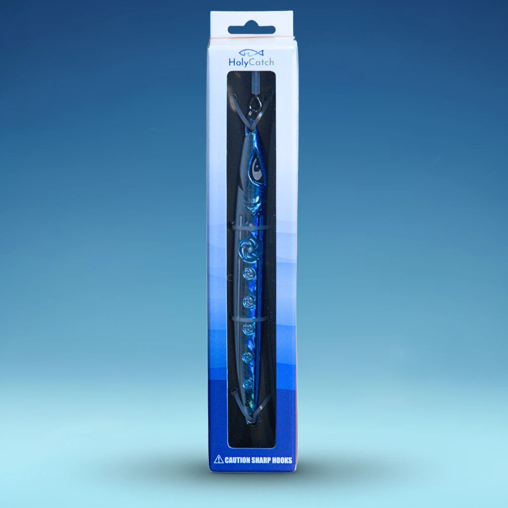 HolyCatch Pilker Lulatsch in blau eingepackt