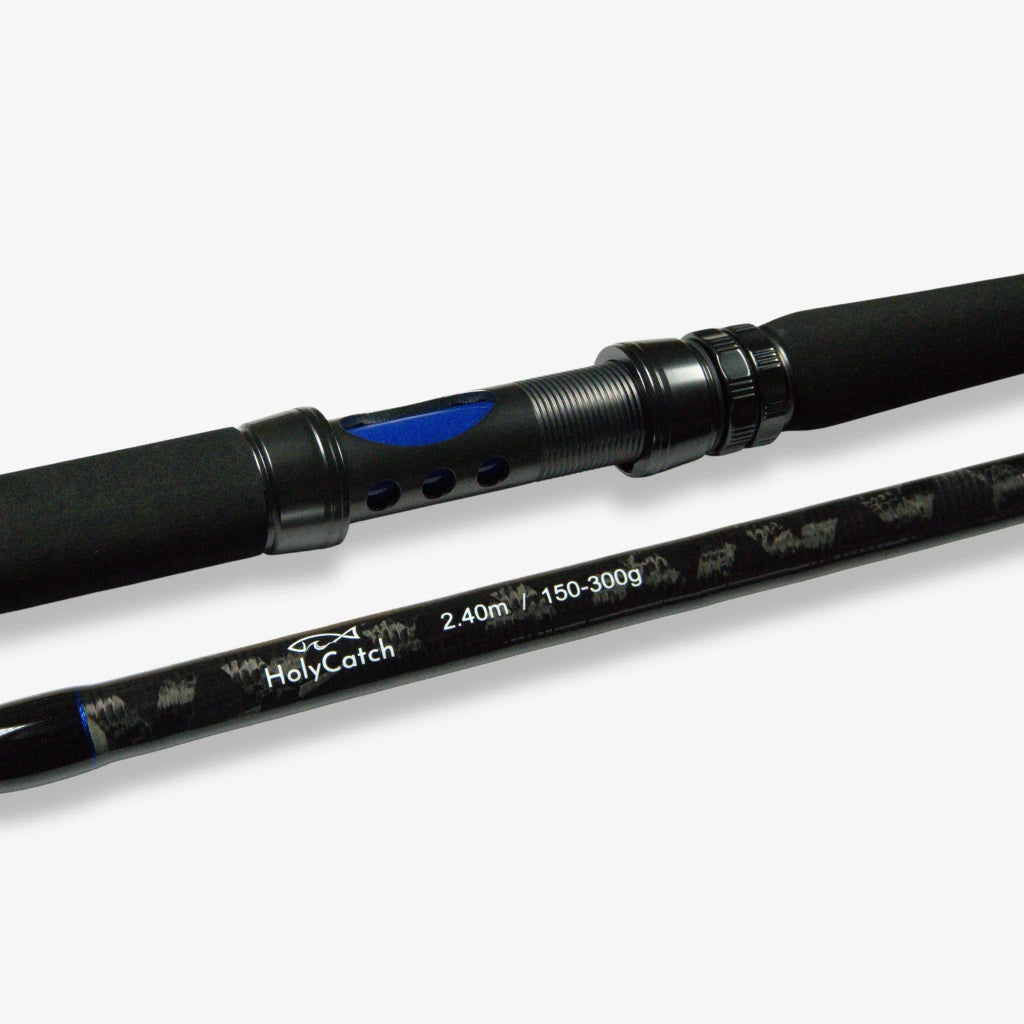HolyCatch Pilkrute 2.40m Griffstück und Rutenblank