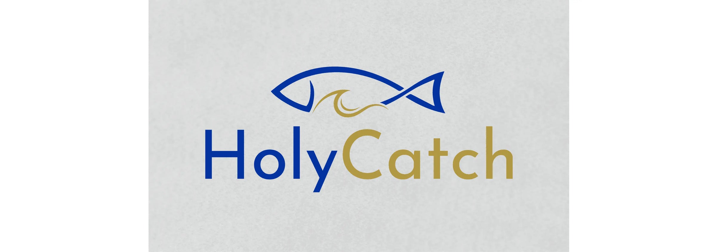 HolyCatch Logo mit grauen Hintergrund