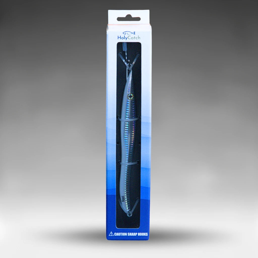 HolyCatch Pilker Auqfrost in silber eingepackt