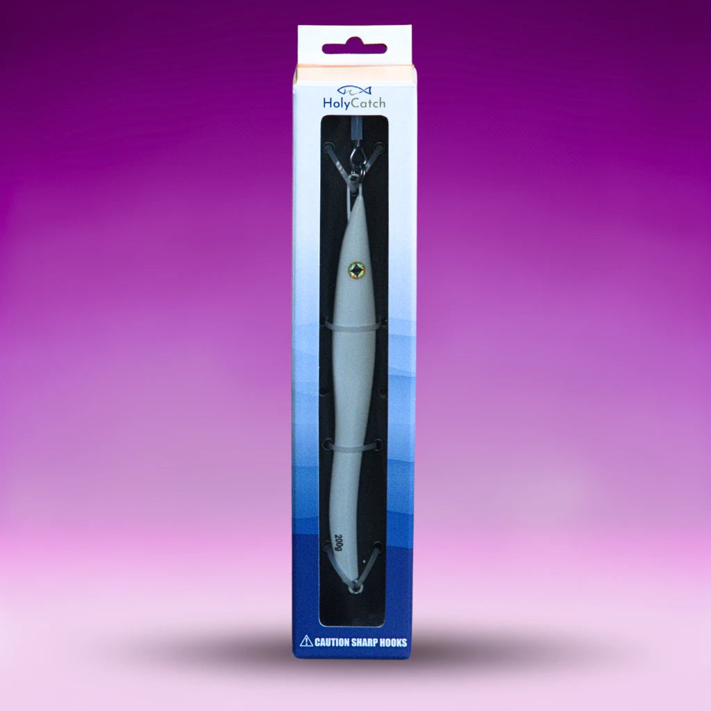 HolyCatch Pilker Aquafrost in glow eingepackt