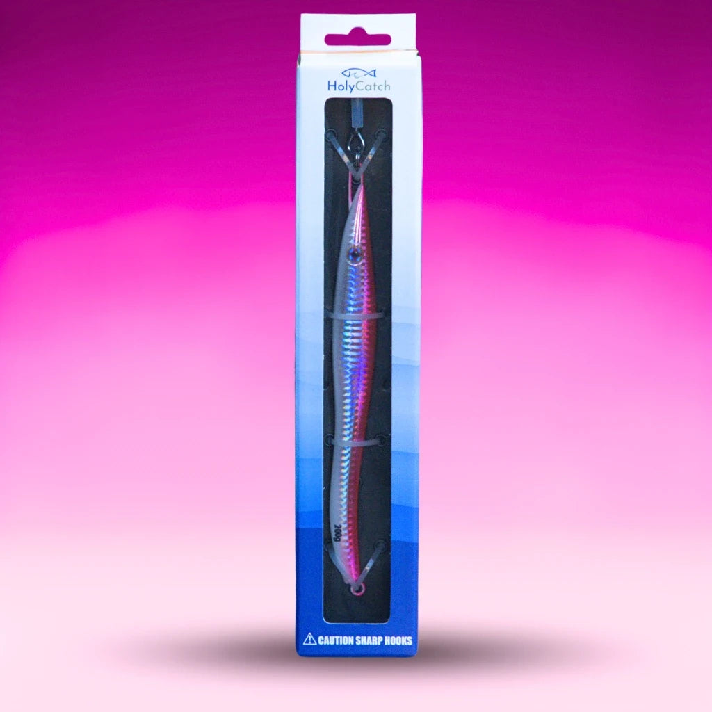 HolyCatch Pilker Auqfrost in pink eingepackt