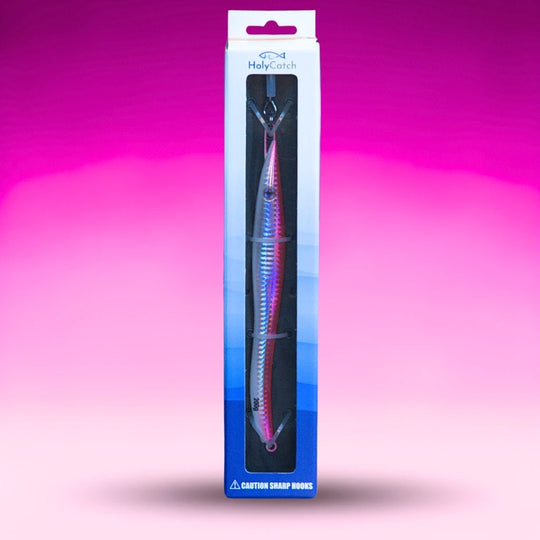 HolyCatch Pilker Auqfrost in pink eingepackt